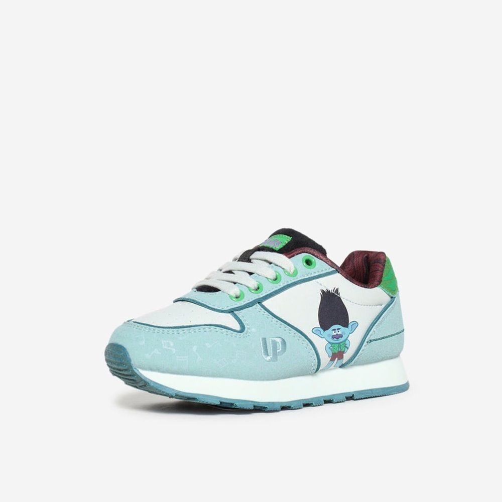 NWT Pre-School Trolls Low Top Sneakers kids Size 3 #26